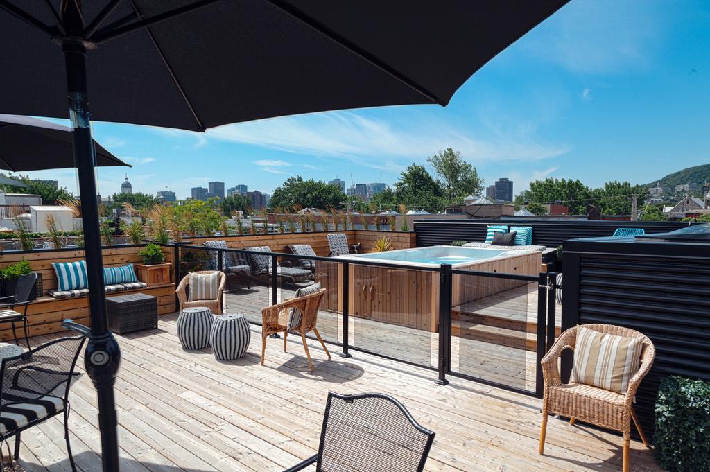 Leqube Apartments Montréal Eksteriør bilde