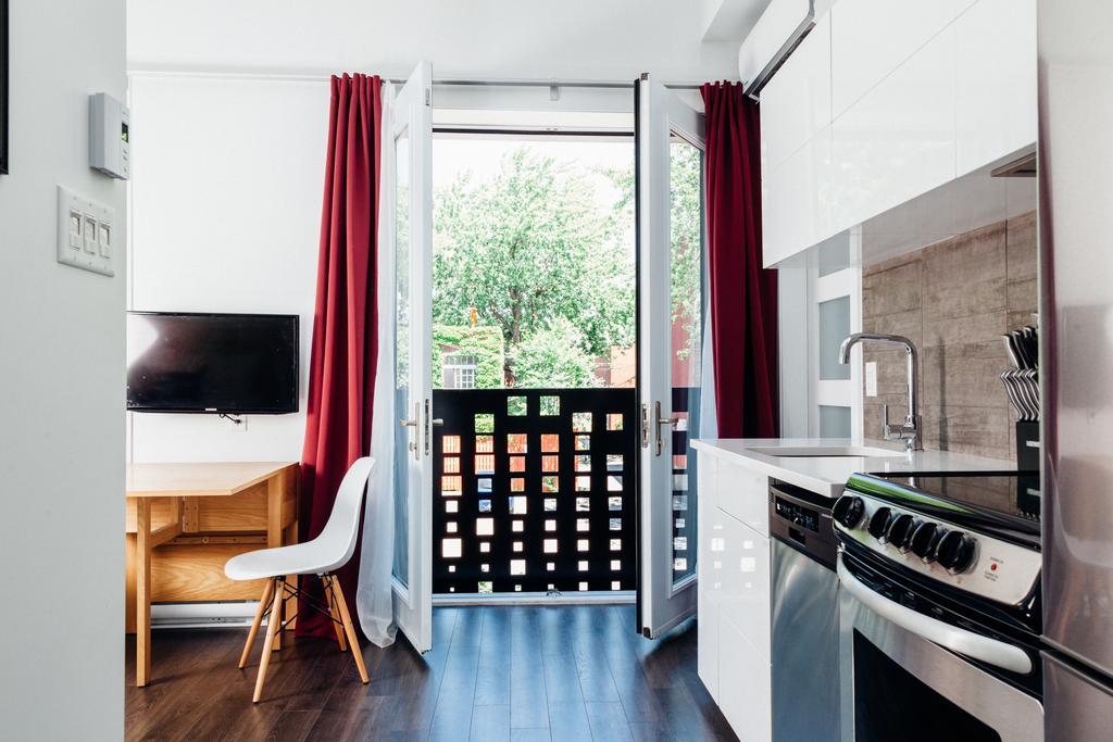 Leqube Apartments Montréal Eksteriør bilde