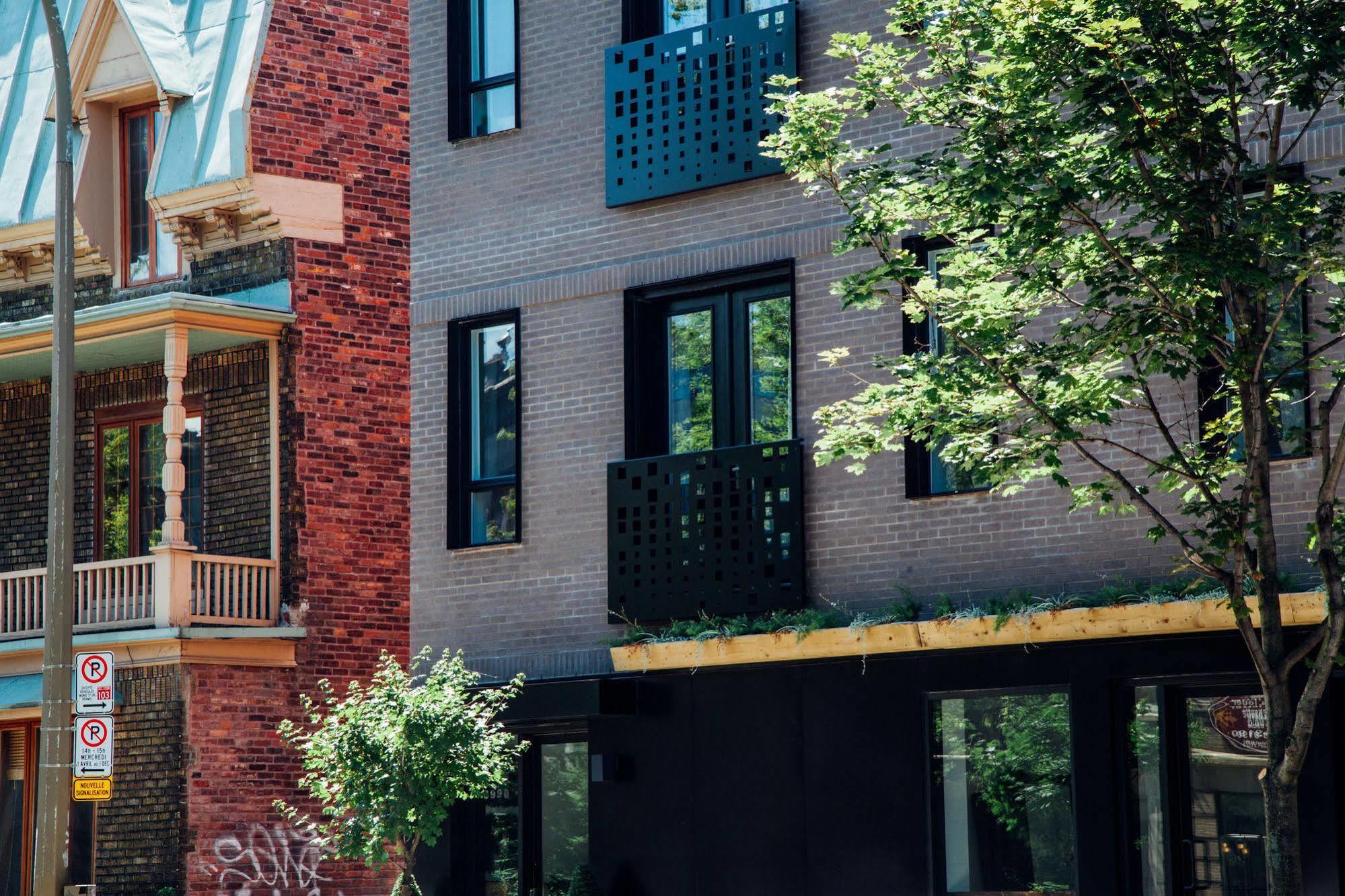 Leqube Apartments Montréal Eksteriør bilde